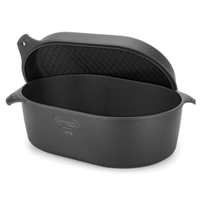 Bräter mit Grilldeckel Hifficiency®