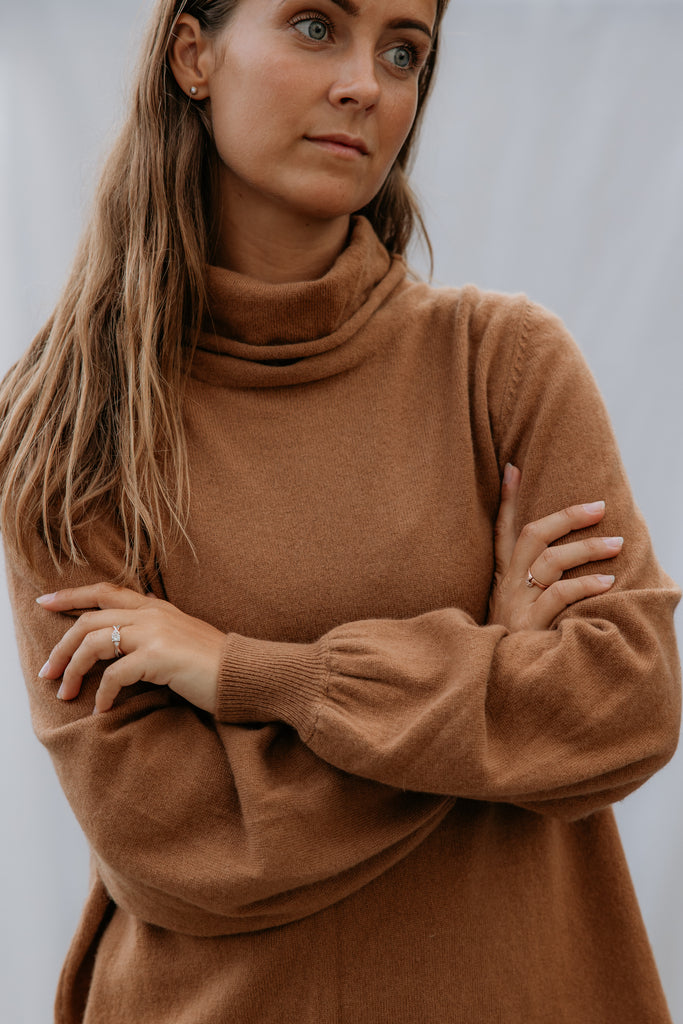 Tadin W, Kashmir Bluse - Almond