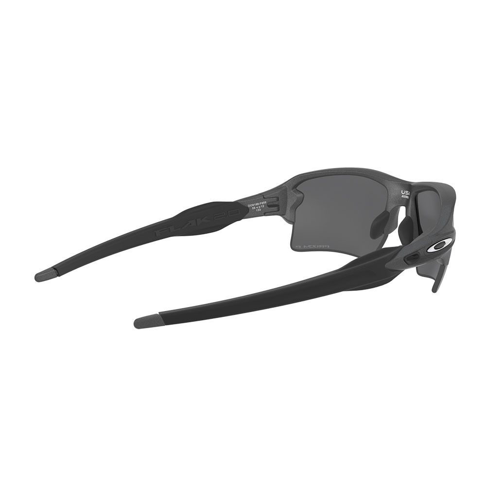 Oakley FLAK 2.0 XL - Lunettes de soleil polarisés steel/prizm black iridium