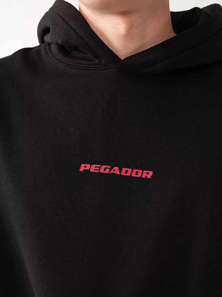 PEGADOR Kapuzensweater - Hoodie COLNE  schwarz
