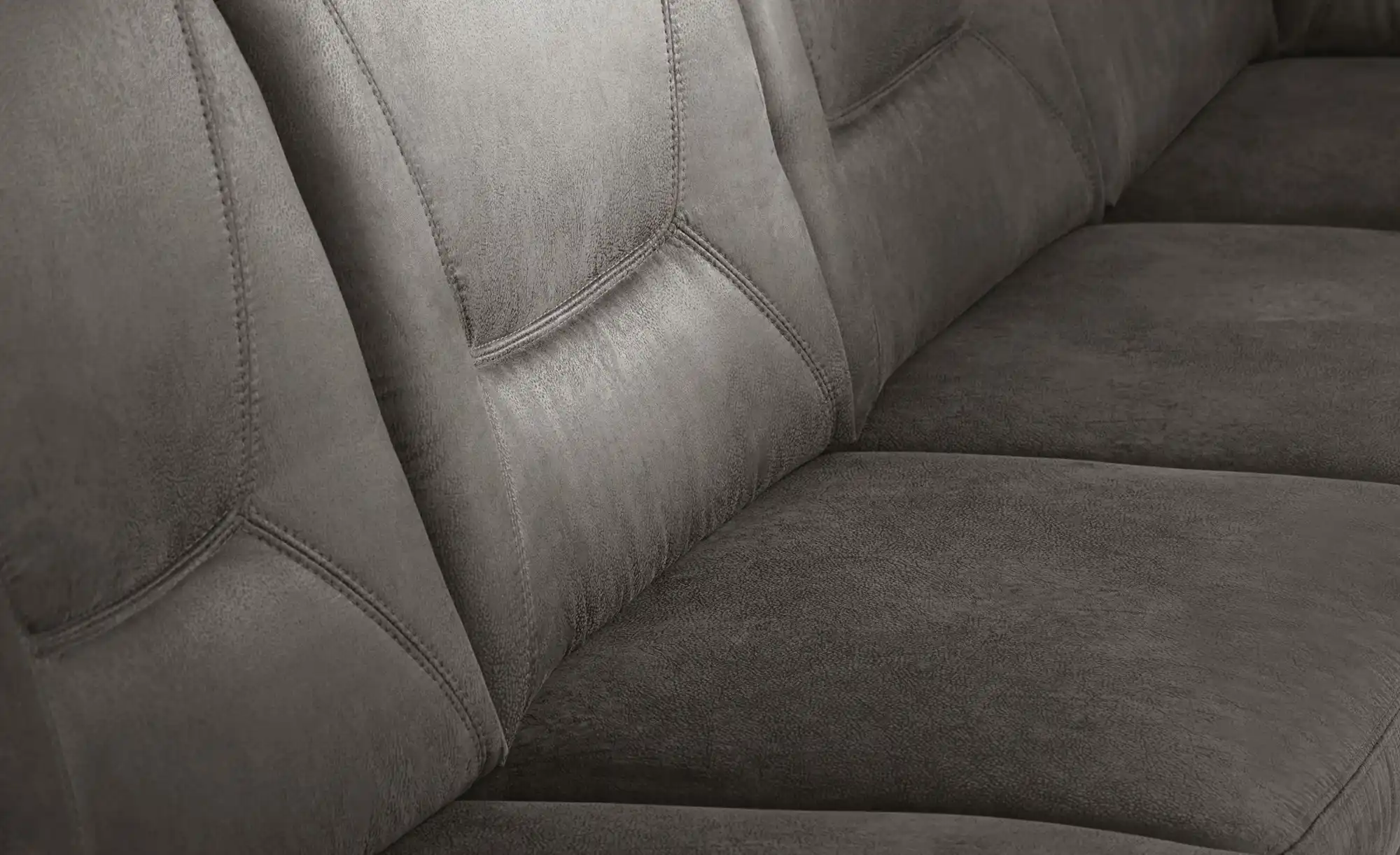 meinSofa Wohnlandschaft aus Mikrofaser Edda