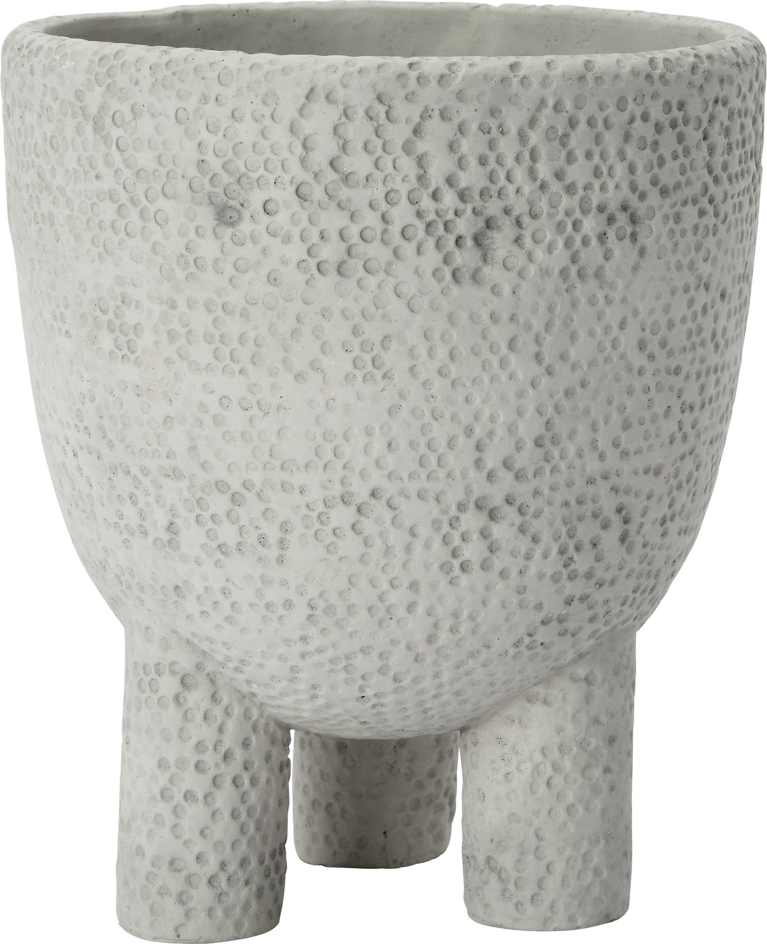 Intratuin pot Tord grijs D 17 x H 20 cm