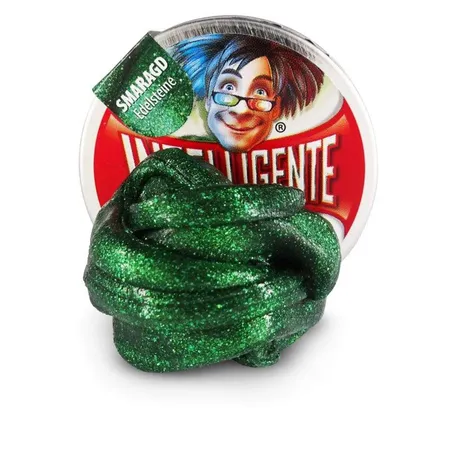 Trendbuzz Intelligente Knete, klein Smaragd, Edelsteine