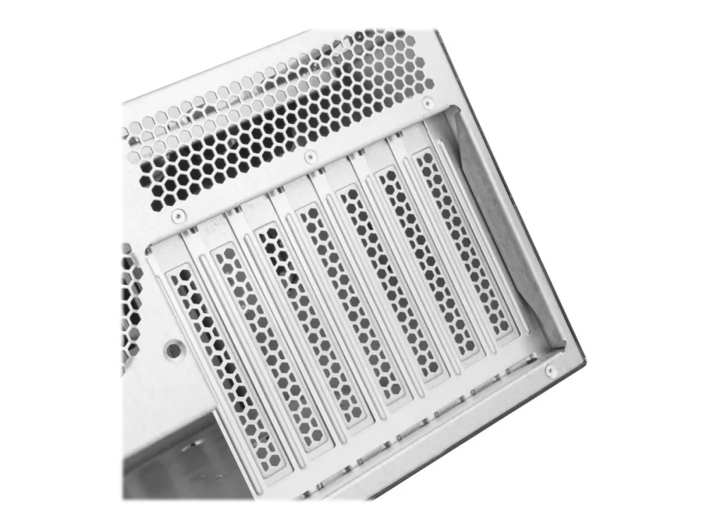 SilverStone RM42-502 - Rack-monterbar - 4U - SSI EEB - ingen strømforsyning (ATX / PS/2) - sort - USB/Lyd