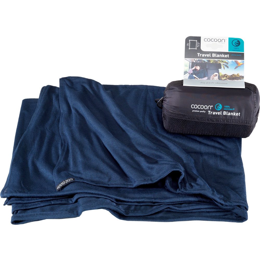 Cocoon Coolmax Reisedecke navy