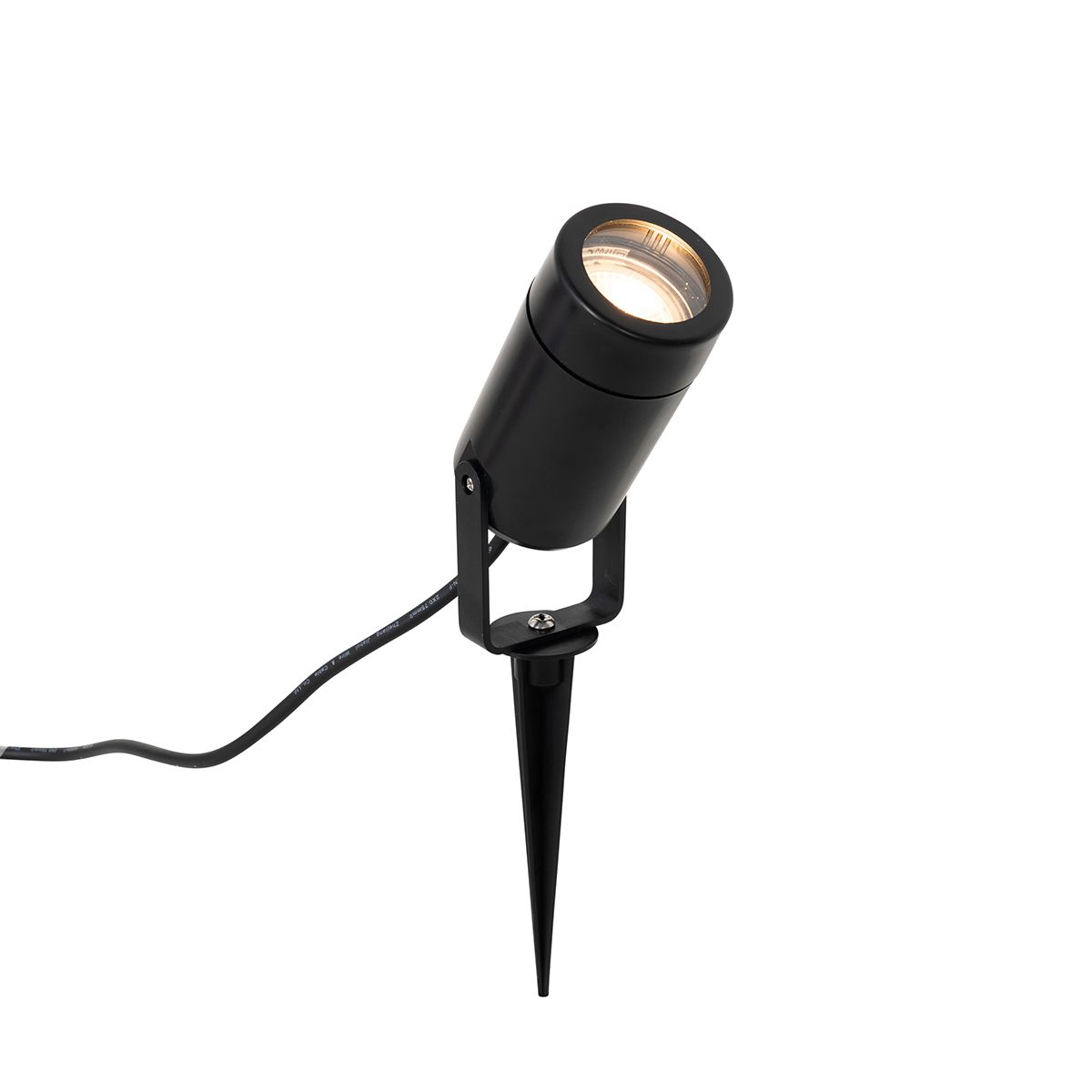 Prikspot zwart verstelbaar IP65 - Solo Eco