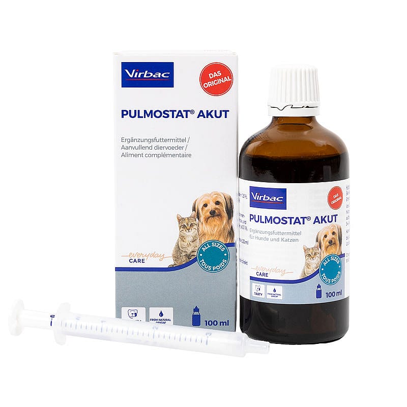 Pulmostat Akut Hoestsiroop Hond Kat 100 ml | 12731