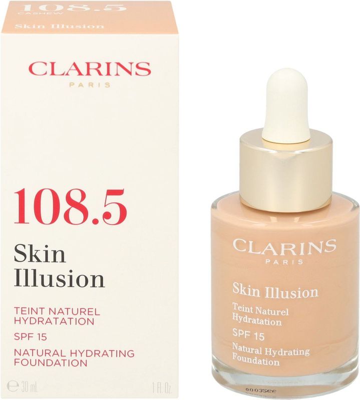 Clarins - Skin Illusion - Foundation - 30 ml - Hydratatie