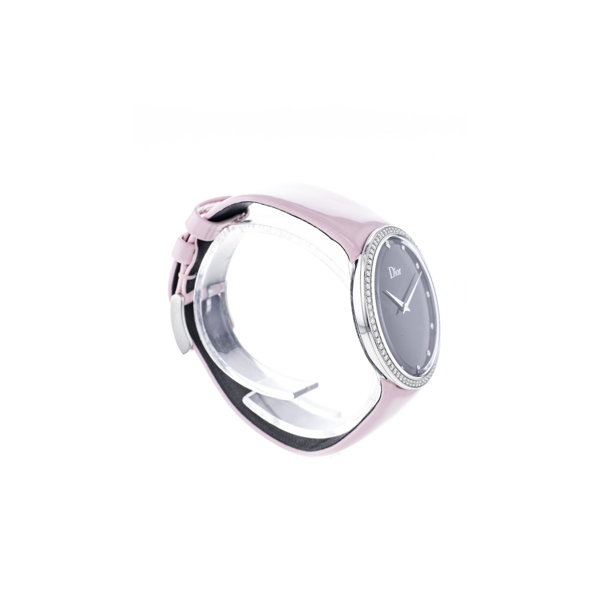 Montre d'occasion Dior D femme acier bracelet rose