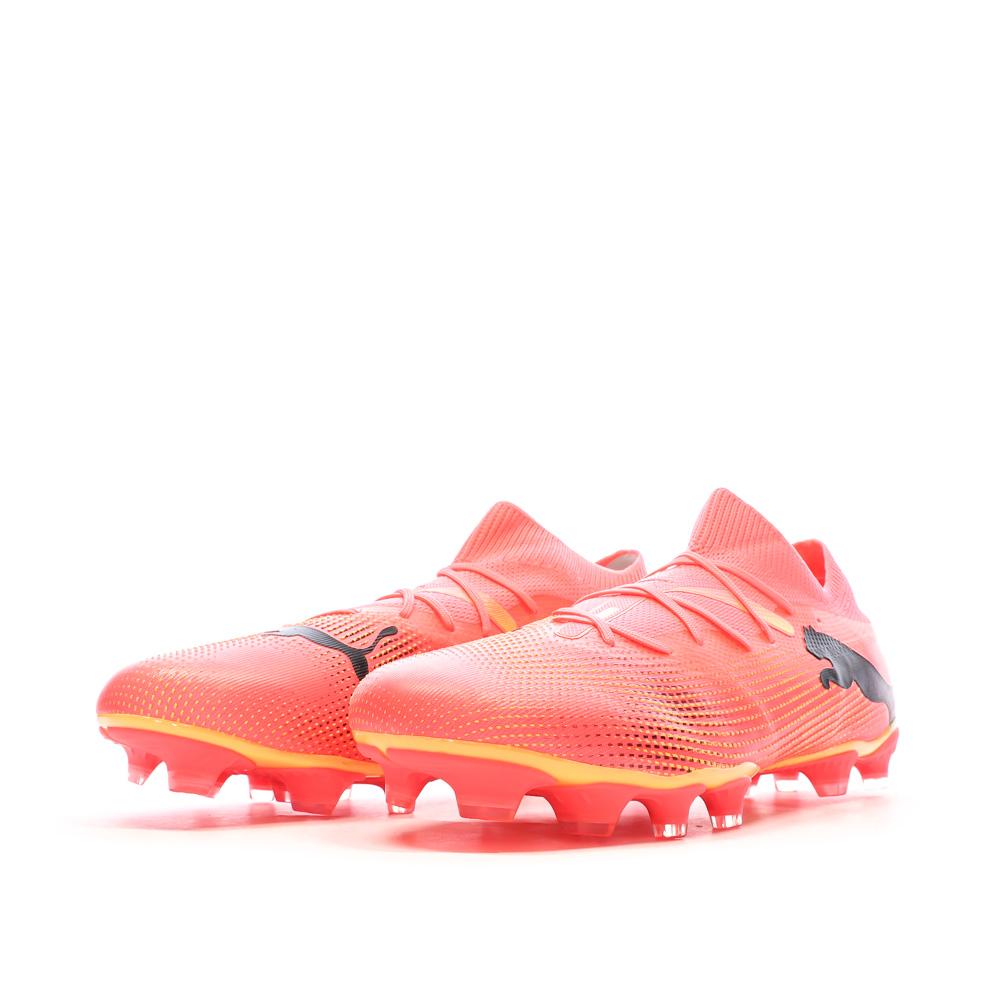 Puma Chaussures de Football Orange Homme Puma Future 7 Match Fg/ag