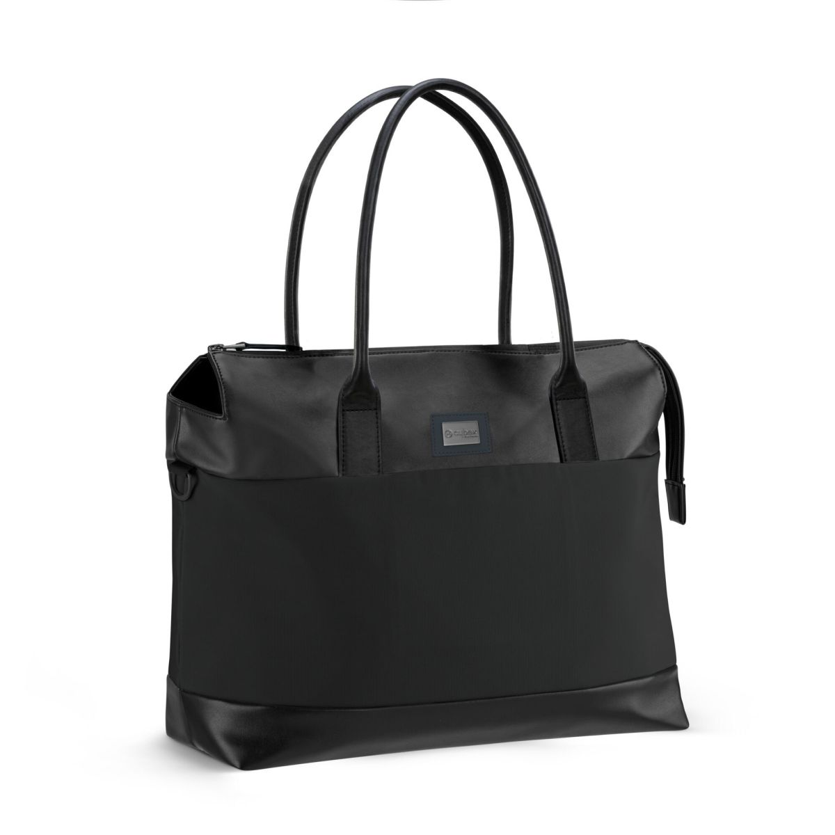 Sac à langer tote - Black - Ecru