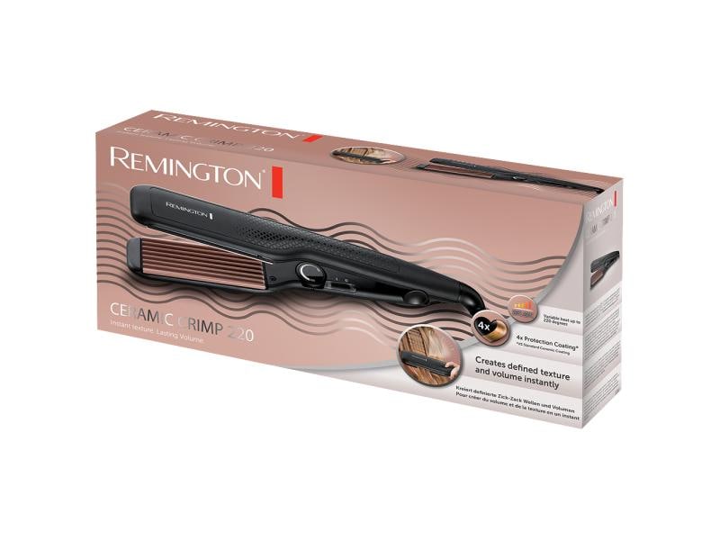 Remington S3580 Ceramic Crimp Kreppeisen Definierte Zick-Zack Wellen im Handumdrehen