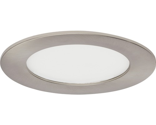LED inbouwspots set, 3-delig, IP44, 3x6W, 3x600 lm, 4000 K, nikkel/mat, Ø 12/10,8 cm, 230V