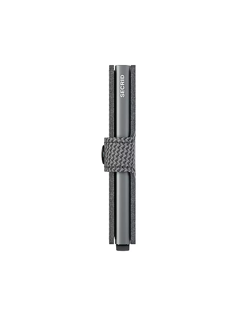 SECRID Geldbörse - Miniwallet Carbon Cool Grey grau
