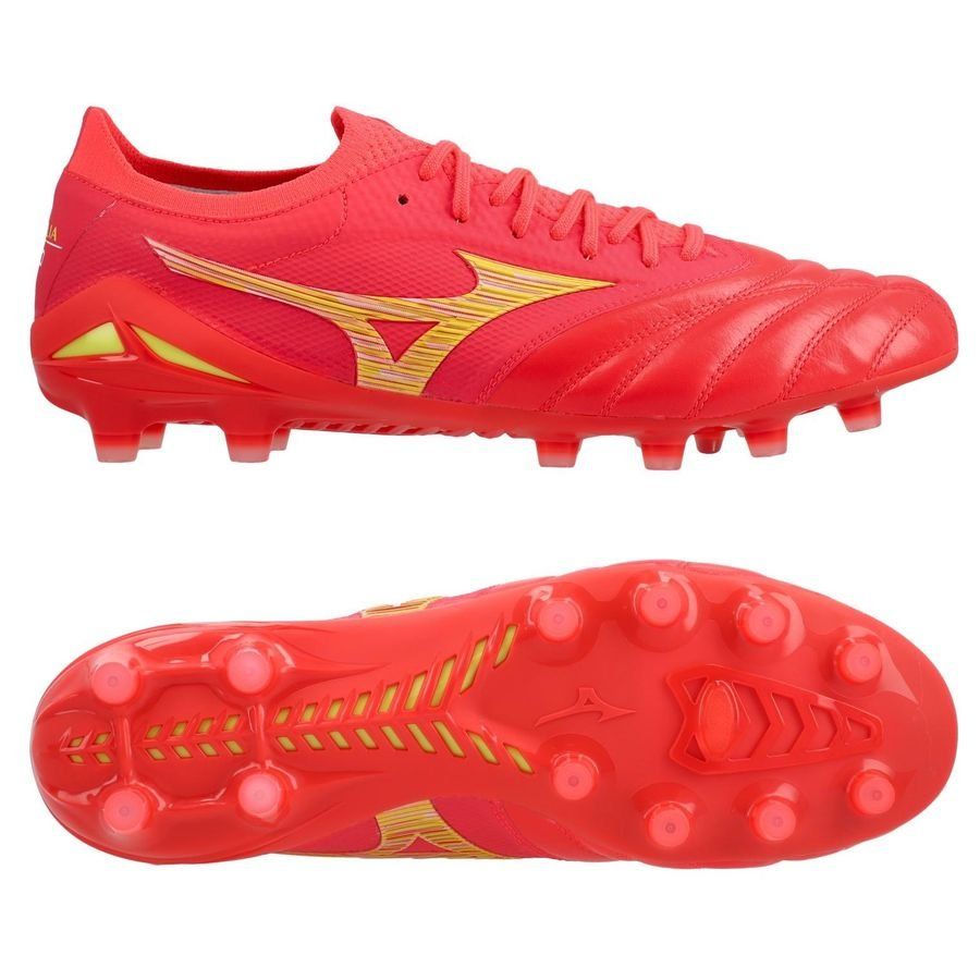 Mizuno Morelia Neo IV Beta Made in Japan FG/AG Release -/Bolt/Rouge