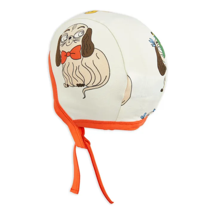 Mini Rodini Béguin Coton Bio Minibabies | Rouge