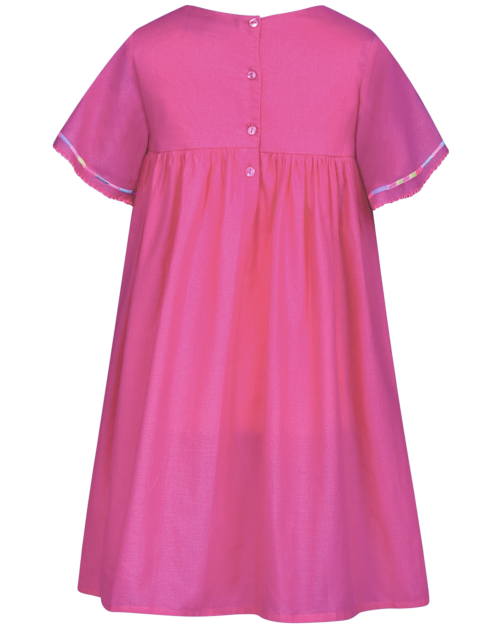 Kurzarmkleid WILD FLOWERS in pink