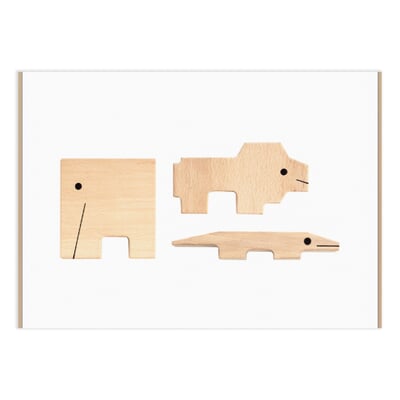 Spielfiguren Animal Parade, Elefant   Löwe   Krokodile