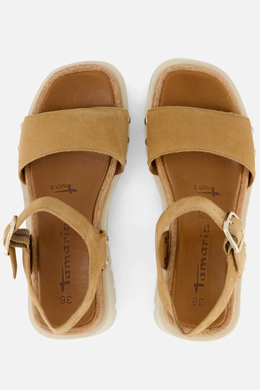 Tamaris Sandalen cognac Leer