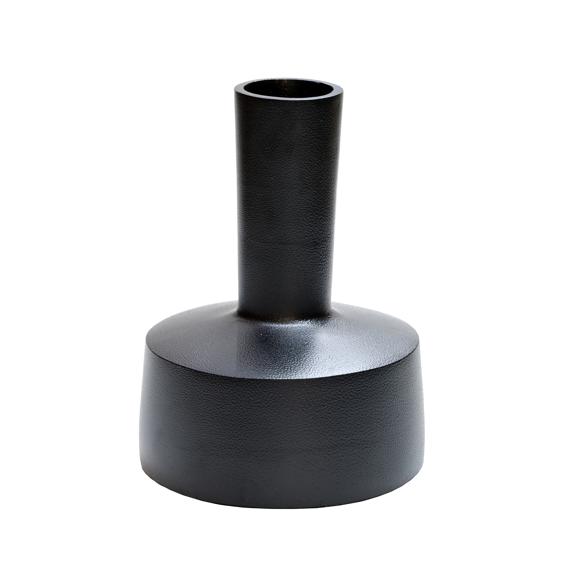 Kandelaar Camiri zwart L15 x B15 x H20 cm