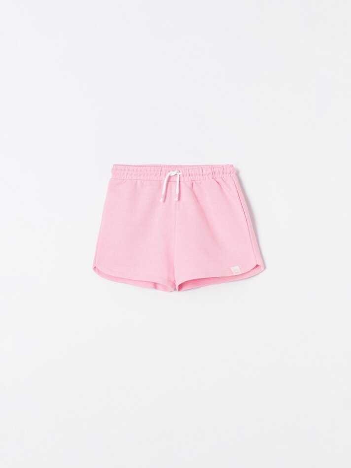 Conjunto de 4 Shorts Básicos de Fleece - Verde Água