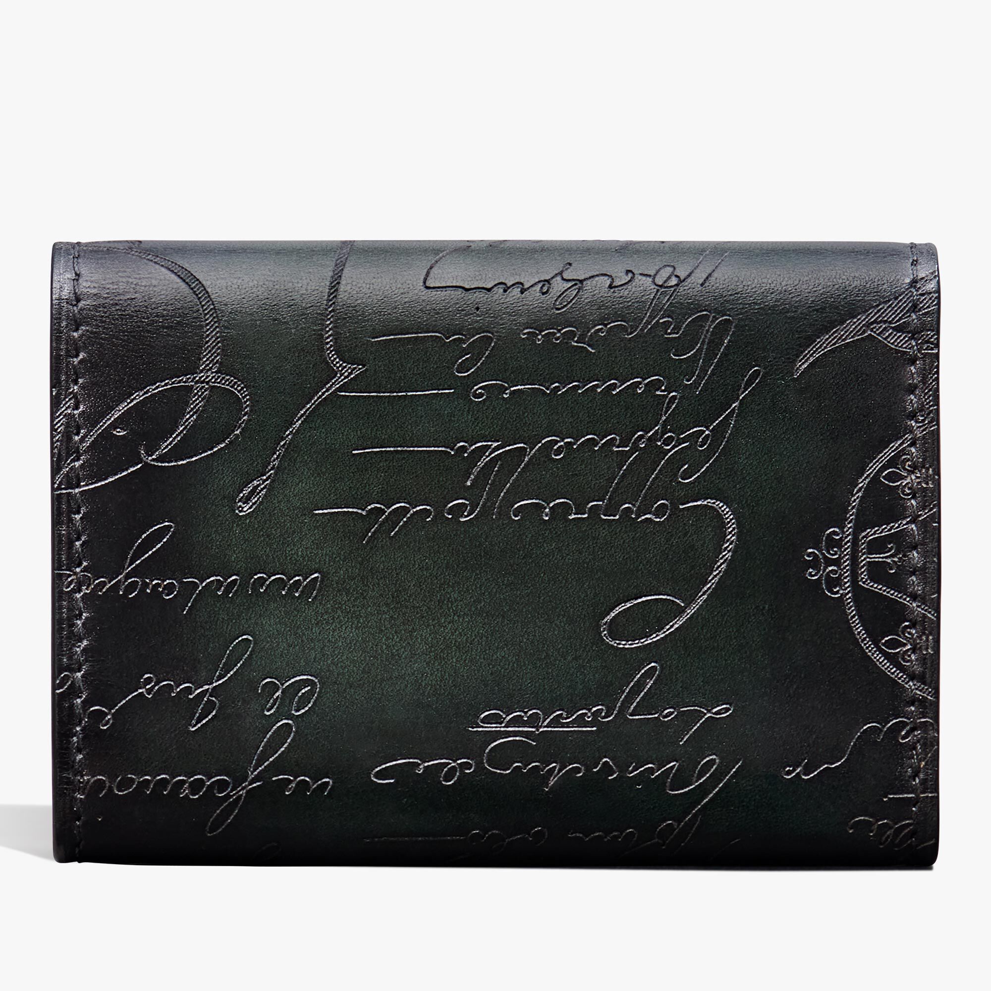 Porte-Cartes Imbuia En Cuir Scritto