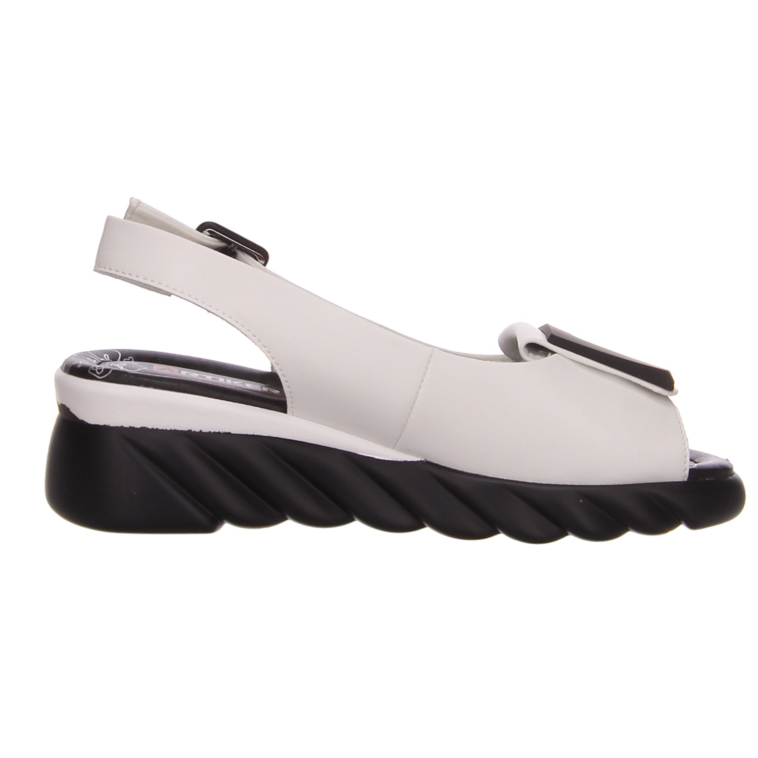 Artiker Peeptoe weiß weiss/weiss kombi
