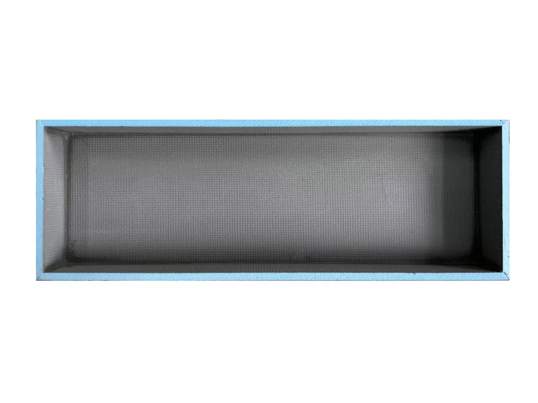Niche de douche à encastrer et prête à carreler - 31 x 91 cm - KLARA