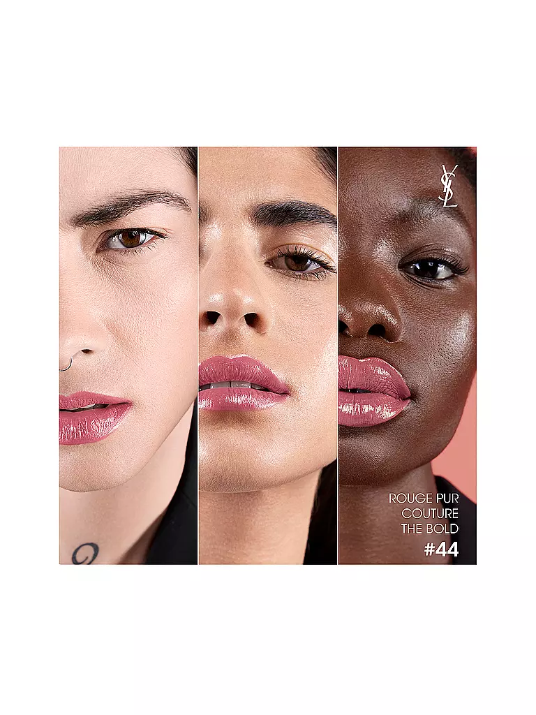 YVES SAINT LAURENT Lippenstift - Rouge Pur Couture The Bold Nude (44 Nude Lavalliere) dunkelrot