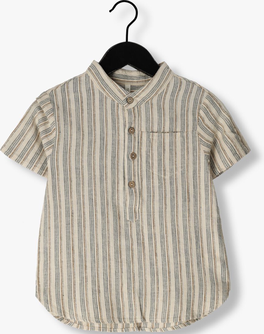 RYLEE + CRU beige rylee + cru klassiek overhemd short sleeve mason shirt nautical stripe