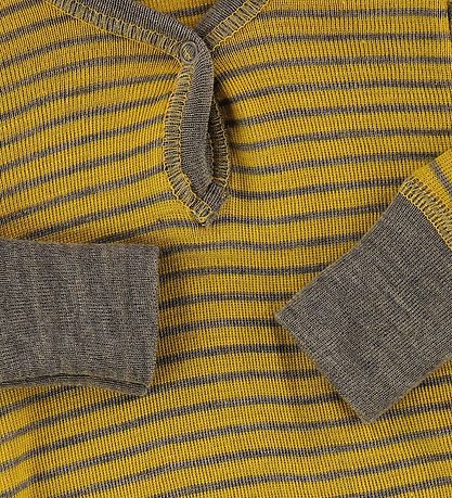 Engel Body l/æ - Uld/Silke - Saffron/Walnut