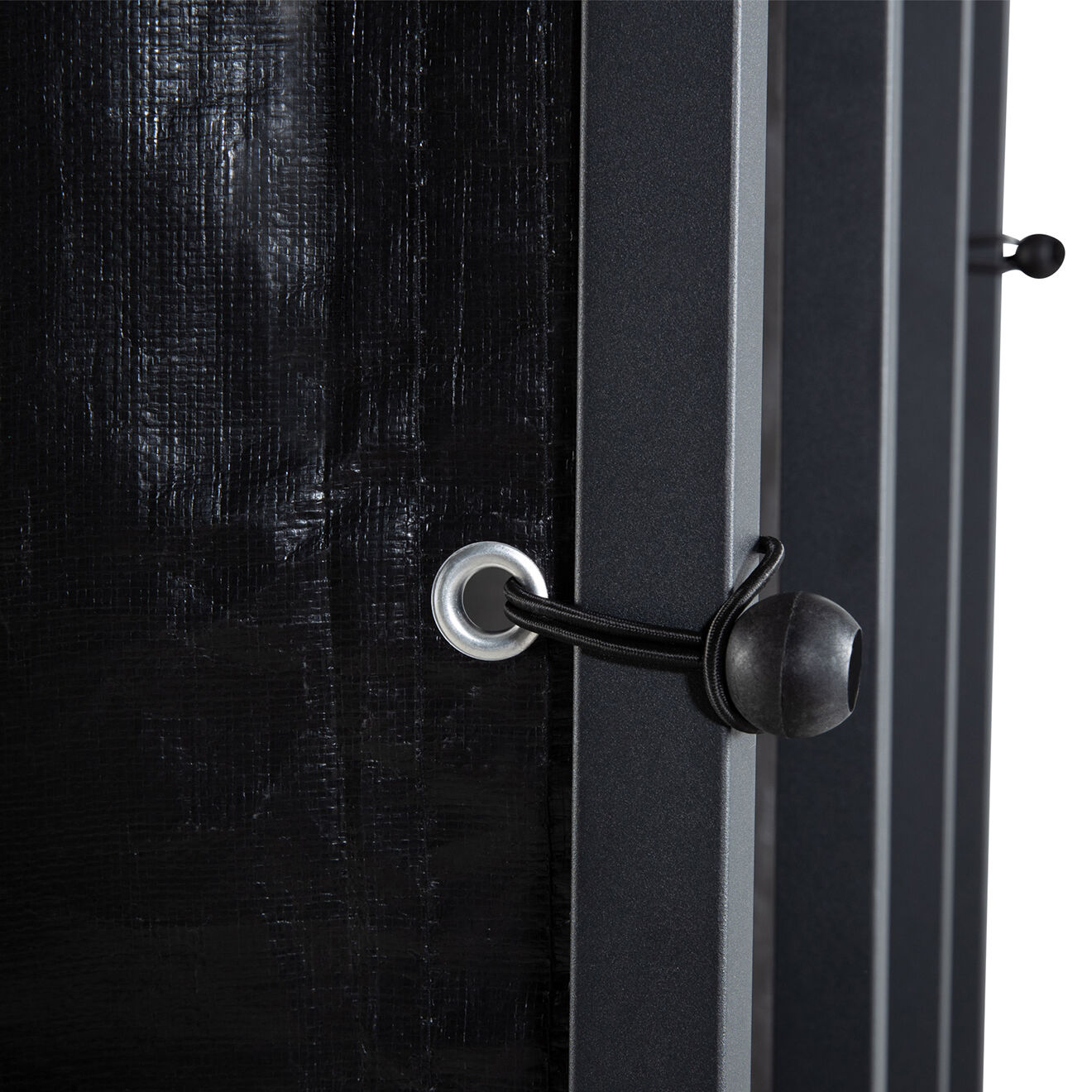 Pratik Garden Abri-bûches 3 stères avec housse de protection zippable noir - 185x70/90x170/185 cm
