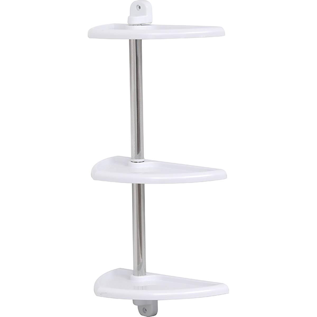 ETAGERE 3 NIVEAUX A FIXER BLANC