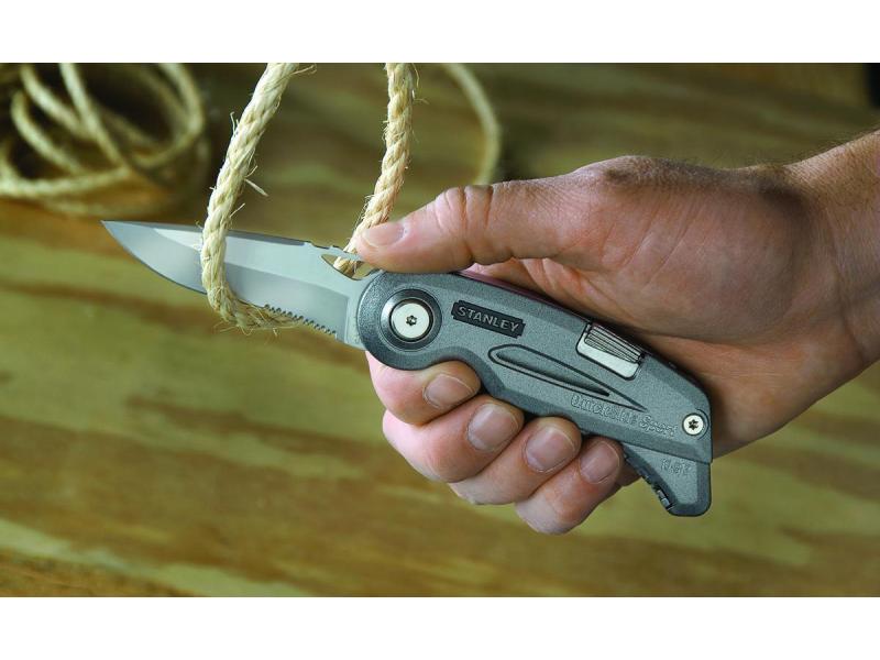Stanley Sportmesser Quickslide II 19 mm Das ideale Sportmesser für Arbeit und Freizeit
