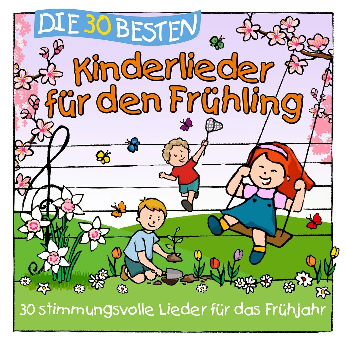 Die 30 besten Kinderlieder fur den Fruhling (CD)