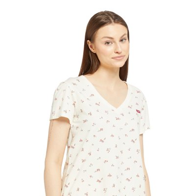 Tee-shirt à manches courtes femme Perfect col V LEVIS