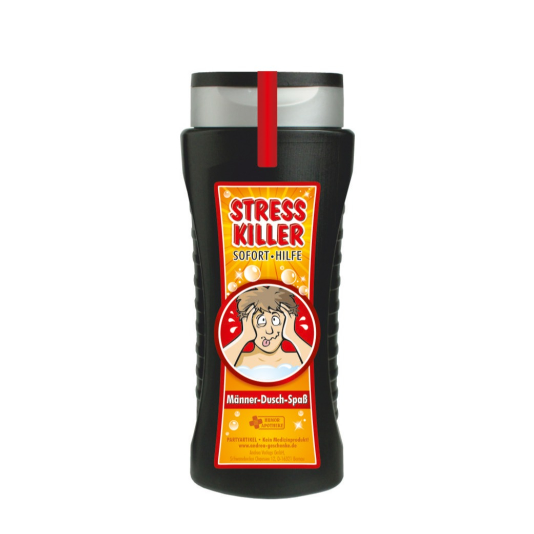 (300ml) Herren Duschgel Stress Killer Sofort Hilfe Männer Dusch Spass
