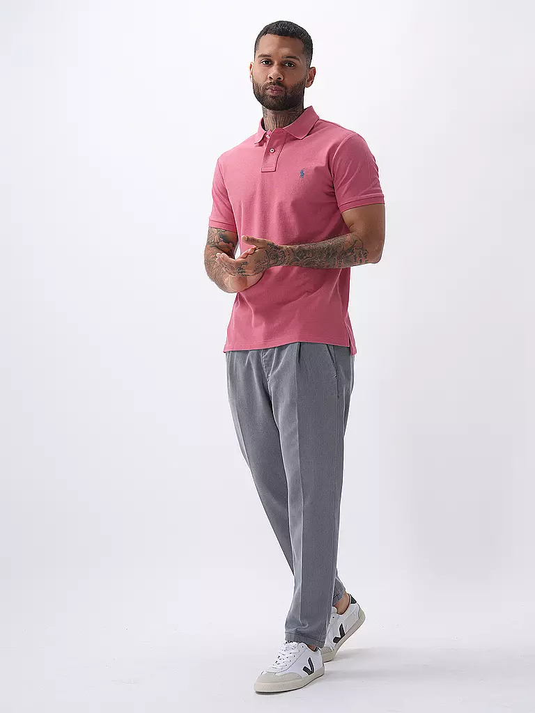 POLO RALPH LAUREN Poloshirt Custom Slim Fit rosa
