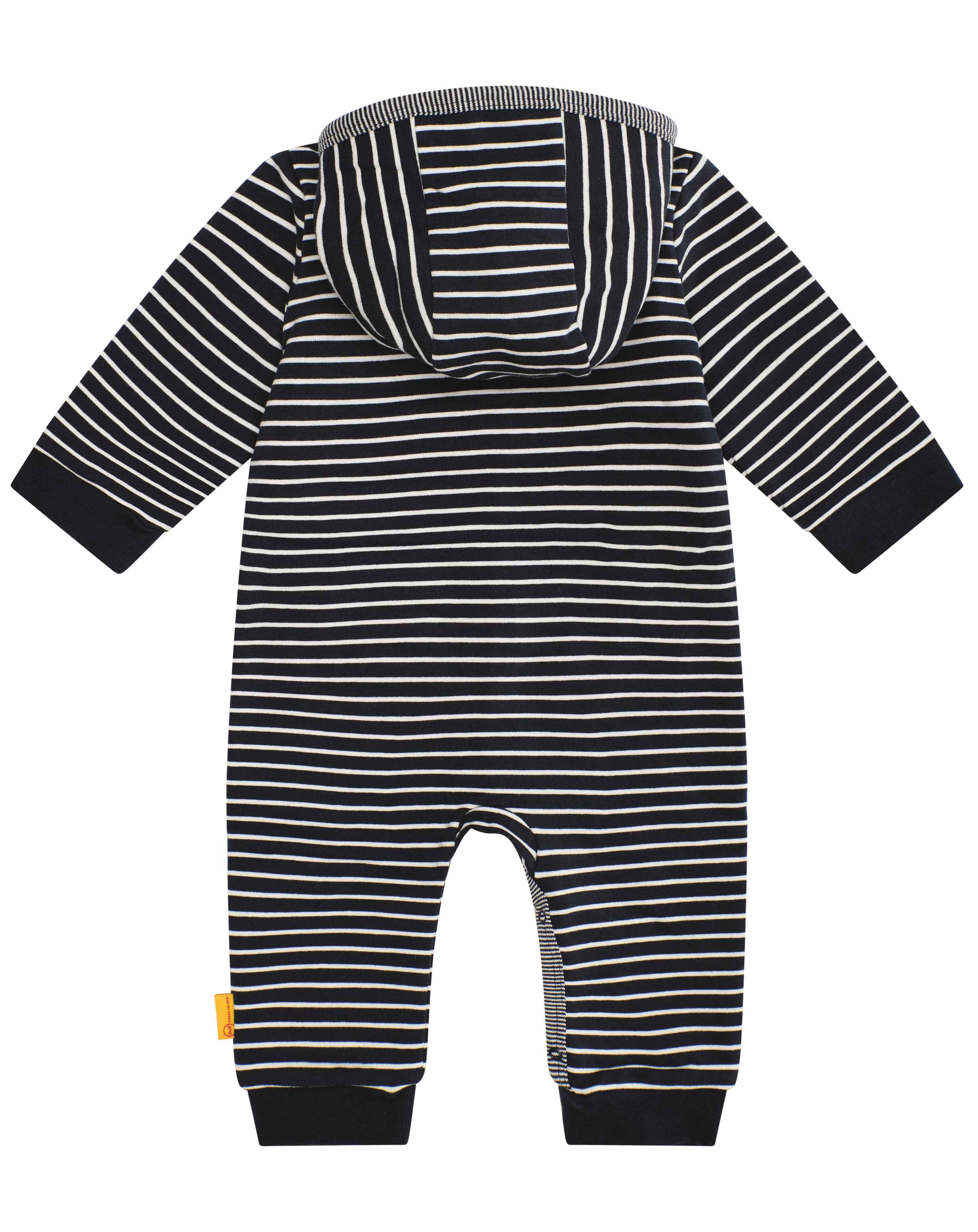Kapuzen-Overall BABY CLASSIC in navy