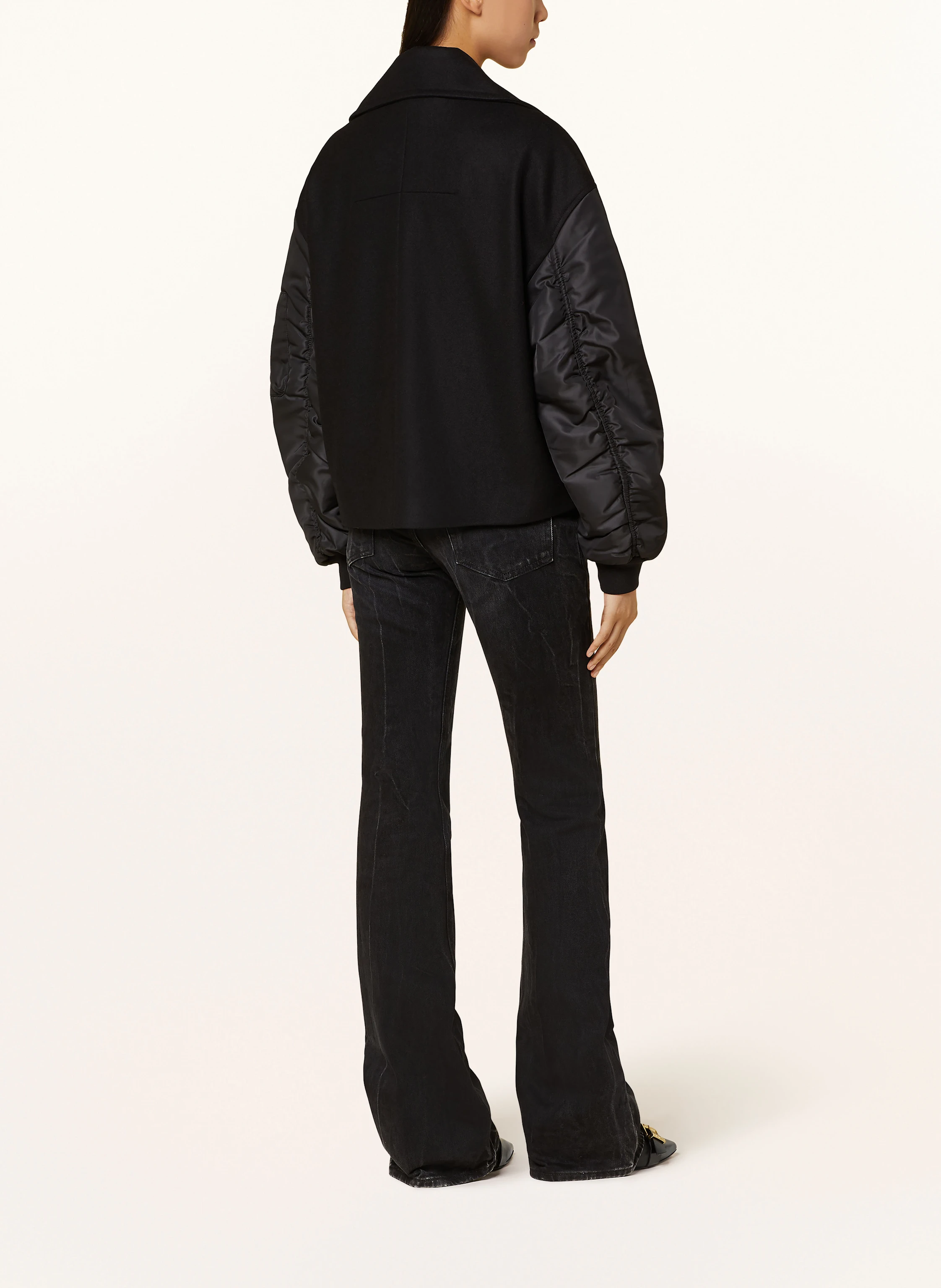 ALLSAINTS Oversized-Jacke ORLA im Materialmix