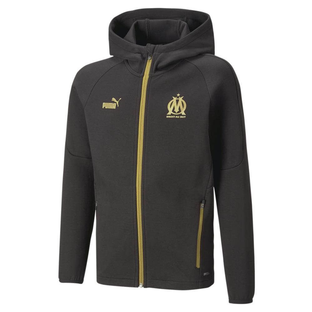 Puma OM Veste de survêtement Noir Junior Puma 22/23