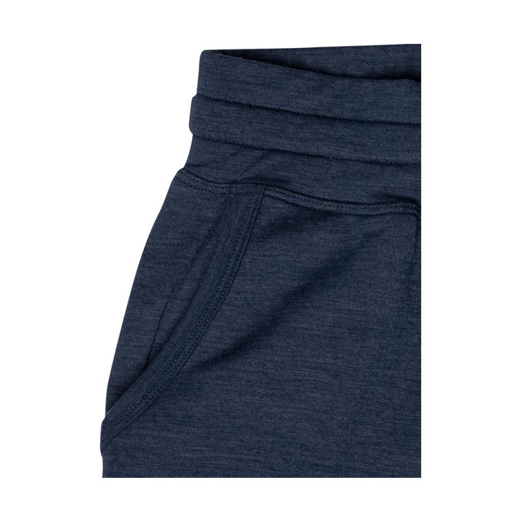 Super.natural Essential Cuffed Pants Women Blue Iris Melange