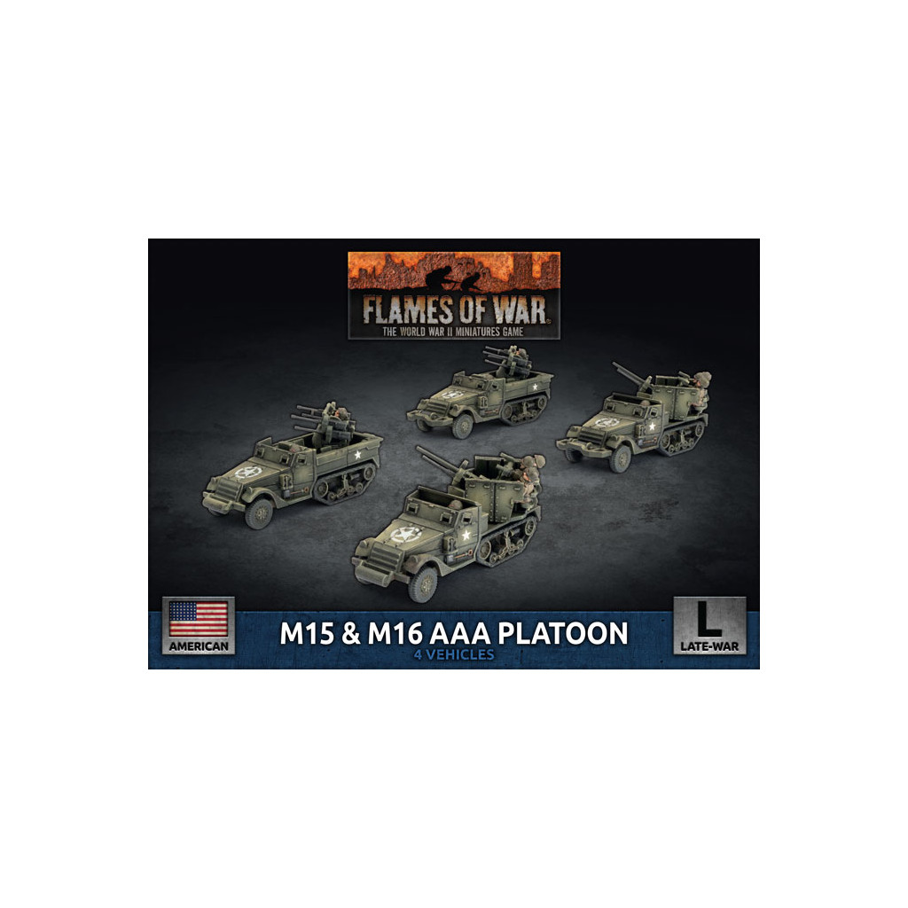Flames of War - M15 & M16 AAA Platoon