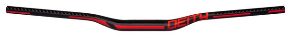 Cintre Deity Racepoint 35 Aluminium 810mm Noir Rouge