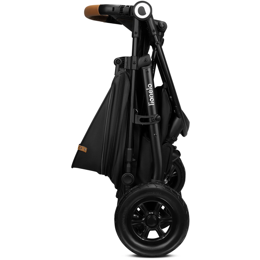 lionelo Kinderwagen Natt Black Onyx