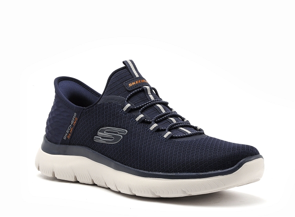 Skechers basses homme slipinsummit 232457 bleu