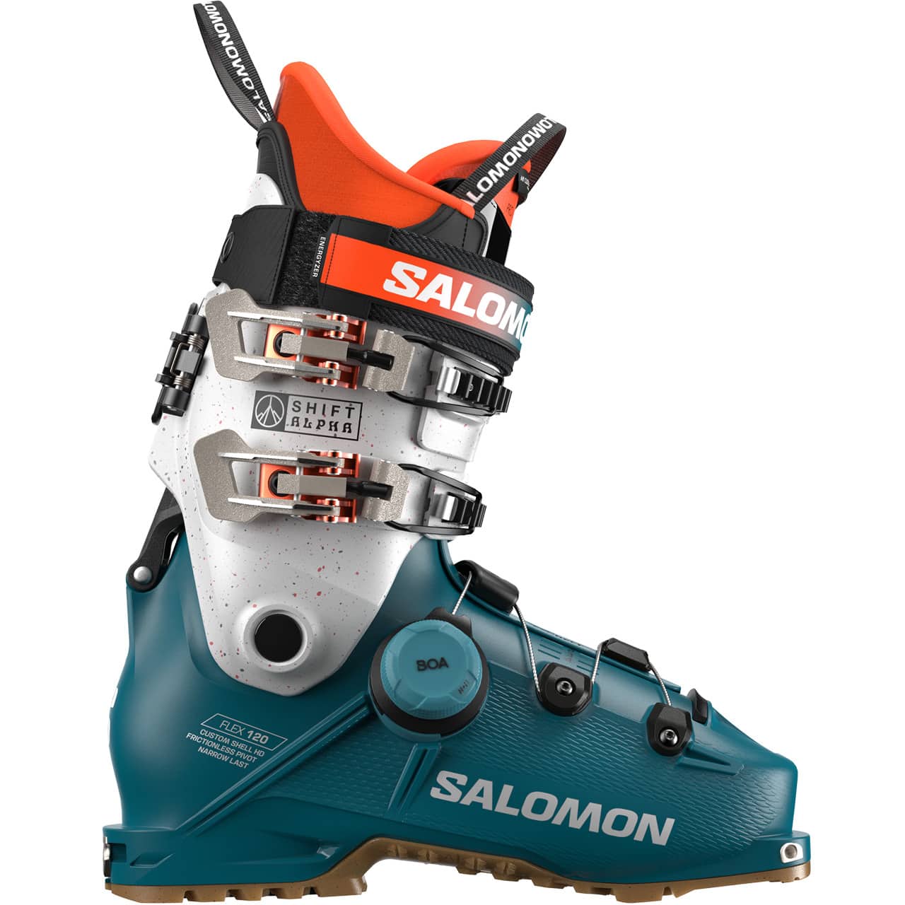 Salomon Shift Alpha BOA 120 dragonfly/silver met./orange tiger | Salomon Skischuhe Alpin | Salomon | S | MARKEN | XSPO