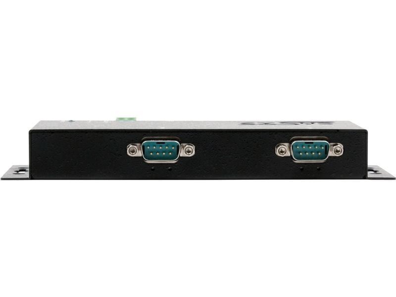 Exsys Serieller Geräteserver EX-6112-2 2-Port-RS-232 Ethernet zu 2x RS-232 port, inkl. 12V/3A Netzteil