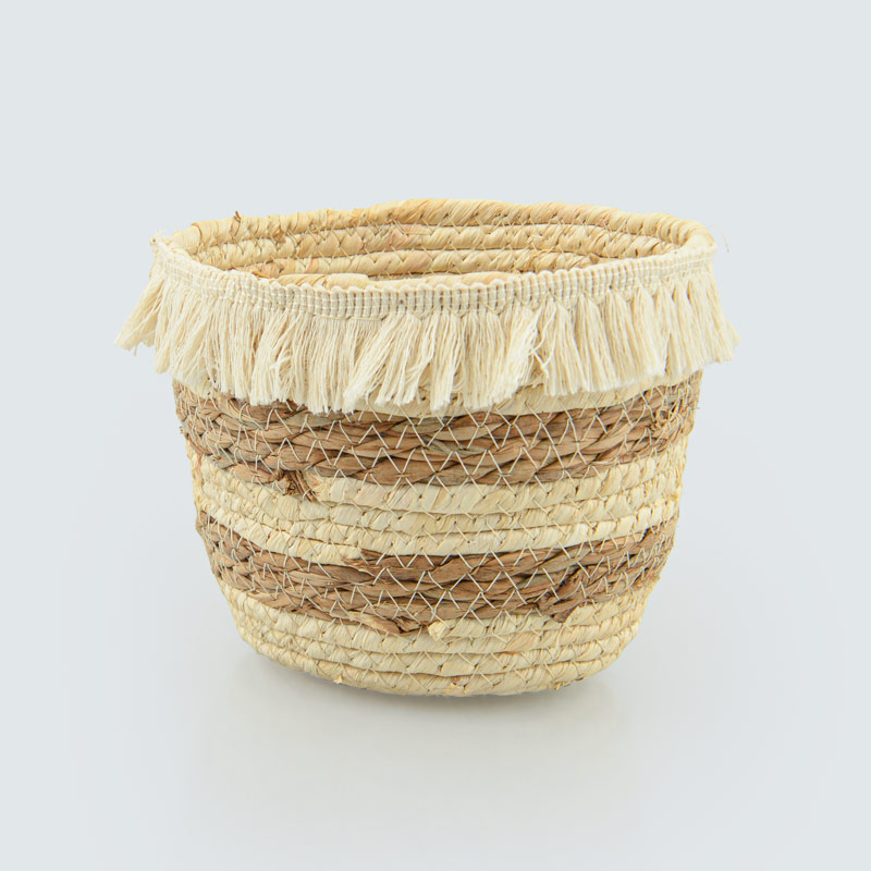 Panier de rangement bicolore 'Madang'