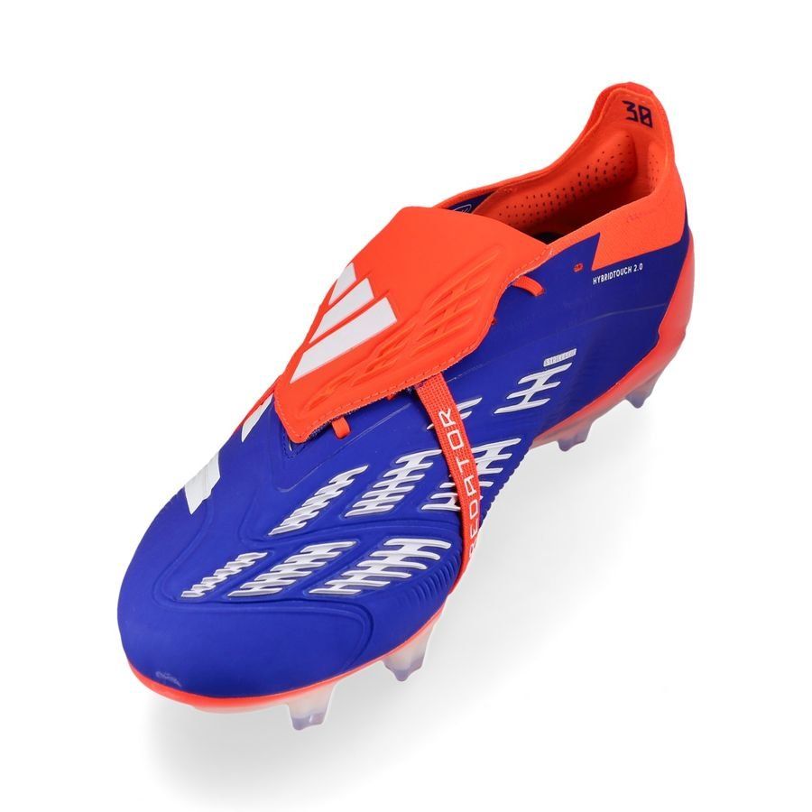 adidas Predator Elite Fold-over Tongue FG Advancement - Bleu/Blanc/Rouge